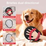 Pet Hair Removal Glove - Red Magic Brush Electrostatic Mitt for Dogs & Cats, Reu... - Image 4