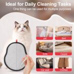 Pet Hair Removal Glove - Red Magic Brush Electrostatic Mitt for Dogs & Cats, Reu... - Image 5