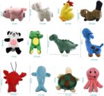 LEGEND SANDY Squeaky Plush Dog Toy Pack for Puppy, Small Stuffed Puppy Chew Toys... - Image 9