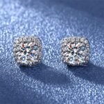 Diamond Earrings for Women 2025 Trendy 925 Silver Hypoallergenic Colorful Earrin... - Image 4