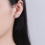 Diamond Earrings for Women 2025 Trendy 925 Silver Hypoallergenic Colorful Earrin... - Image 5