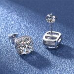 Diamond Earrings for Women 2025 Trendy 925 Silver Hypoallergenic Colorful Earrin... - Image 6