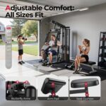 Sportsroyals Home Gym, Multifunctional Workout Station with Leg Press, 150LBS We... - Image 7