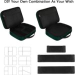 MATEIN Electronics Travel Organizer, Double Layers Charger Organizer with Sturdy... - Image 8