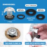 TubShroom Ultra Revolutionary Bath Tub Drain Protector Hair Catcher/Strainer/Sna... - Image 10