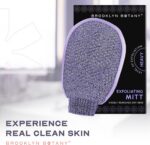 Brooklyn Botany Exfoliating Mitt for Bath and Shower – Heavy Duty Exfoliating Bo... - Image 3