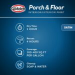 Glidden Porch and Floor with Cool Surface Technology Satin Interior/Exterior Pai... - Image 8