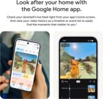 Google Nest Doorbell (Wired, 3rd Gen) - 2K Video, Live View - 2025 - Linen | Vid... - Image 5