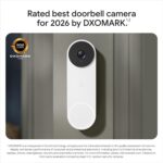 Google Nest Doorbell (Wired, 3rd Gen) - 2K Video, Live View - 2025 - Linen | Vid... - Image 16