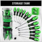 SWANLAKE Magnetic Torx Screwdriver Set - 13 Pieces - T5 to T40 Star Screwdrivers - Image 4