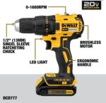 DEWALT 20V MAX Cordless Drill and Impact Driver, Power Drill Brushless 2-Tool Po... - Image 4