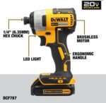 DEWALT 20V MAX Cordless Drill and Impact Driver, Power Drill Brushless 2-Tool Po... - Image 6