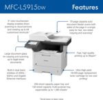 Brother Professional Laser Printer All-in-One with Scanner and Copier, High-Spee... - Image 3