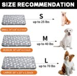Dog Bed Mat – Soft & Comfortable Dog Kennel Pad for Crate – Durable Crate Bed & ... - Image 3