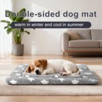 Dog Bed Mat – Soft & Comfortable Dog Kennel Pad for Crate – Durable Crate Bed & ... - Image 4