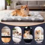 Dog Bed Mat – Soft & Comfortable Dog Kennel Pad for Crate – Durable Crate Bed & ... - Image 5