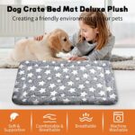 Dog Bed Mat – Soft & Comfortable Dog Kennel Pad for Crate – Durable Crate Bed & ... - Image 6