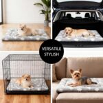 Dog Bed Mat – Soft & Comfortable Dog Kennel Pad for Crate – Durable Crate Bed & ... - Image 8