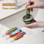 2026 New 3 in 1 Cup Lid Cleaning Brush, 3PCS Multifunctional Crevice Portable Cu... - Image 5