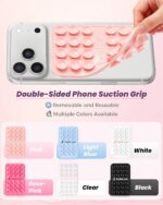 Suction Grip for Phone Case, Double Sided Silicone Suction Phone Mount, Non-Slip... - Image 5