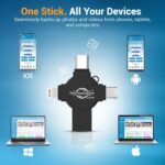 ThePhotoStick® Omni X - 128GB - Secure Photo & Video Backup and Transfer | Digit... - Image 4