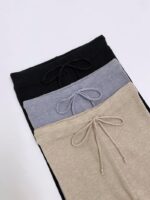 CHICME 2 Piece Lounge Outfit Long Sleeve Knit Pullover Tops Drawstring Pants Set... - Image 9