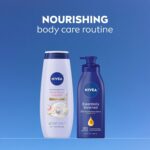 NIVEA Refreshing White Peach and Jasmine Body Wash with Nourishing Serum, Scente... - Image 12