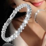 1Pc Exquisite And Luxurious European And American Zircon Bracelet, A Fashionable... - Image 2