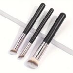 3-Piece Makeup Brush Set - Foundation, Concealer & Eyeshadow Brushes for Flawles... - Image 2