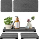 3PCS Water Absorbing Stone Tray, DryingNeat Diatomite Stone Sink Tray, Instant D... - Image 2