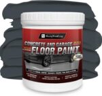 5 Gallon Professional Floor Paint Kit (Slate Dark Gray, 800-1000 sq.ft) - Acryli... - Image 2