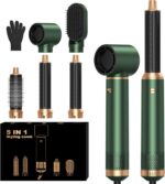 5 in 1 Blow Dryer Brush, Upgrade Hair Dryer Brush Set Negative Ion Air Styler Cu... - Image 2