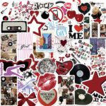 50Pcs Aesthetic Downtown Girls Stickers Pack Cool Trendy Y2K Stickers for Water ... - Image 2