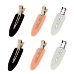6 Pieces No Bend Hair Clips, No Crease Hair Clip for Hairstyling, Makeup Clips f... - Image 2