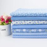 7 pcs 20" x 20" Cotton Fabric DIY Making Supplies Quilting Patchwork Fabric Fat ... - Image 2