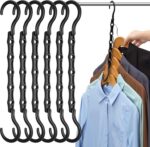AMKUFO 6 Pack-Closet-Organizers-and-Storage, Magic-Hangers-Space-Saving-for-Clot... - Image 2