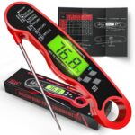 AWLKIM Meat Thermometer Digital - Instant Read Waterproof Food Thermometer with ... - Image 2
