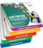 Air Fryer Cheat Sheet Magnets Cooking Guide Booklet - Air Fryer Cookbooks - Air ... - Image 2