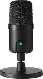 Amazon Basics Condenser Microphone for PC, Cardioid Pickup, USB Mic for Streamin... - Image 2