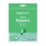 Amazon Basics Mint Dental Flossers, Shred Resistant, Slides Easily Between Teeth... - Image 2