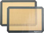 Amazon Basics Silicone Rectangular Baking Mat, Non-Stick, Reusable, Dishwasher S... - Image 2