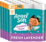 Angel Soft Toilet Paper with Fresh Lavender Scented Tube, 48 Mega Rolls = 192 Re... - Image 2