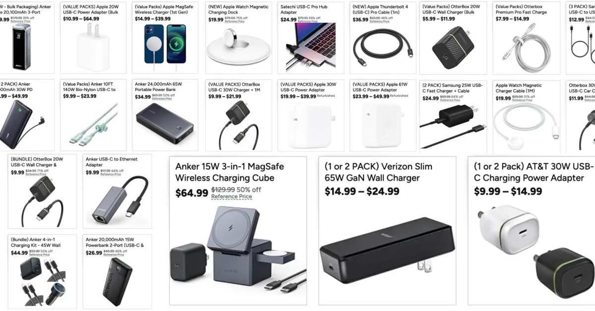 Anker 3-in-1 charging station, power banks, more from just $8