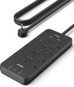 Anker Power Strip with 2100J Surge Protector, Outlet Extender, 5ft Extension Cor... - Image 2
