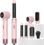Atopskins 5 in 1 Hair Dryer Brush Set, Detachable Hot Air Styler, Blow Dryer Bru... - Image 2