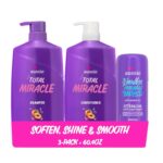 Aussie Total Miracle Hair Care Bundle: Shampoo, Conditioner, and 3 Minute Deep T... - Image 2