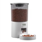 Automated Cat Feeder,Clear 4.2L Dry Food Dispenser with Single Bowl,Programmable... - Image 2