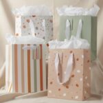 Beautiful Gift Bags Set of 4 - Medium Sized 9" Bags with Handles incl. Matching ... - Image 2