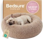 Bedsure Calming Dog Bed Medium Size Dog - Donut Washable Medium Pet Bed, 30 inch... - Image 2