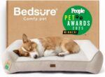 Bedsure SupportMax Orthopedic Dog Bed Medium Size Dog - Extra Thick Supportive ... - Image 2